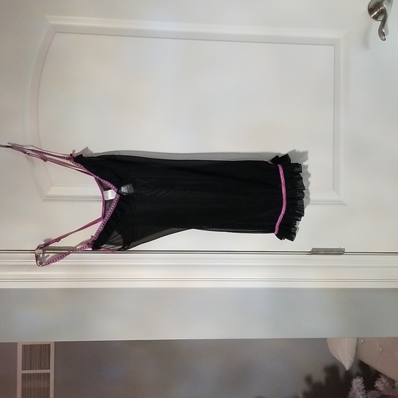 Other - Black and purple nighty/camisole